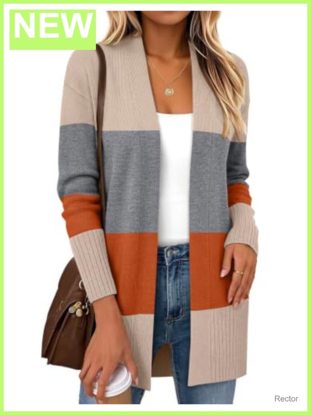 Open Front Cardigan Women Long Sleeve Knit Sweater Lightweight
